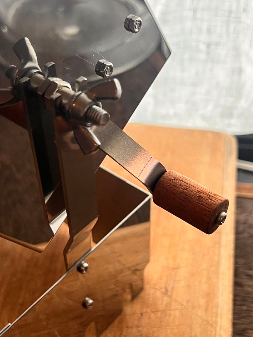 アウベルクラフト 遠赤コーヒー焙煎キット Lタイプ 手回しロースター 一度使用