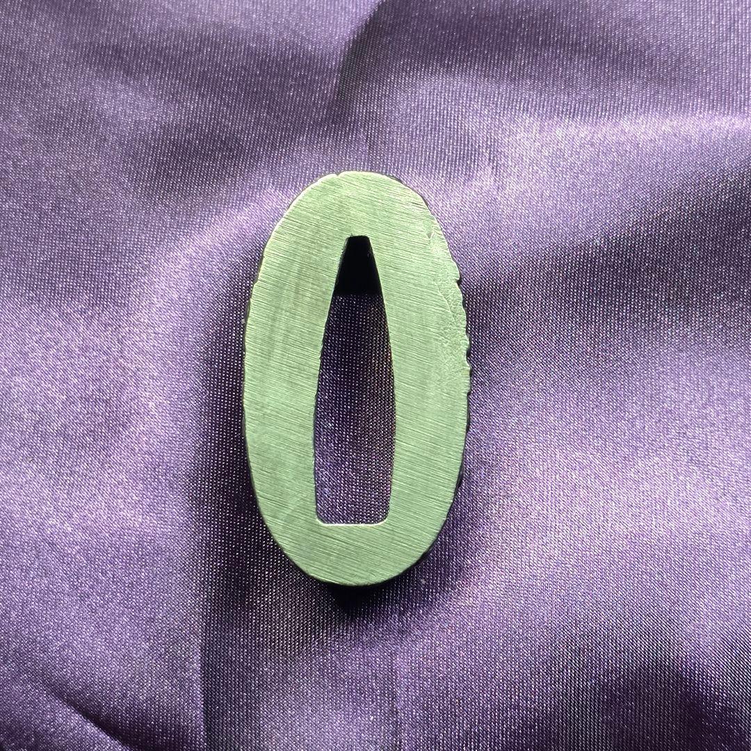 縁頭 鐺 一作金具3点 大縁41mm