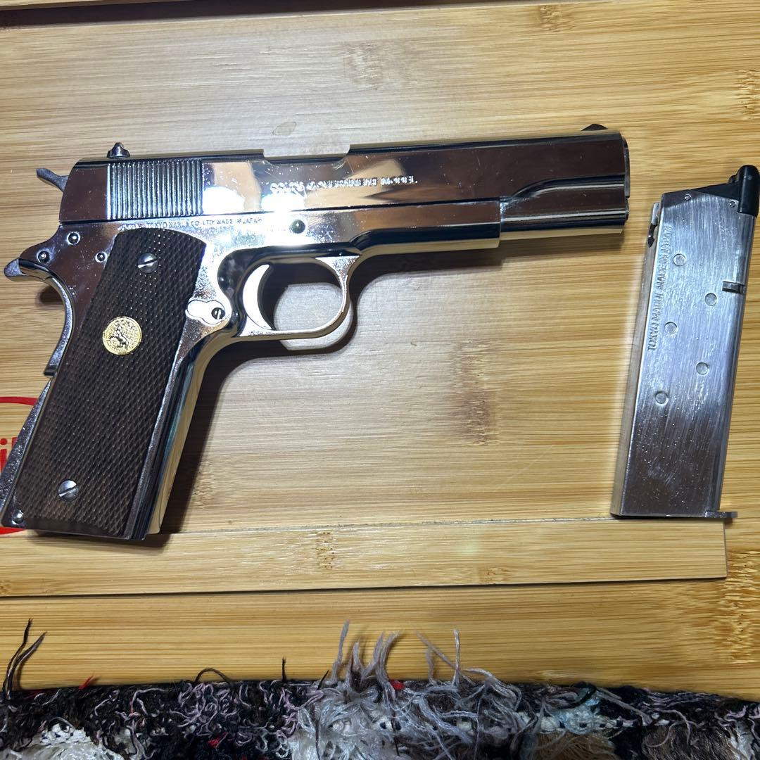 東京マルイ製ガスブローバック　ガバメント　クローム