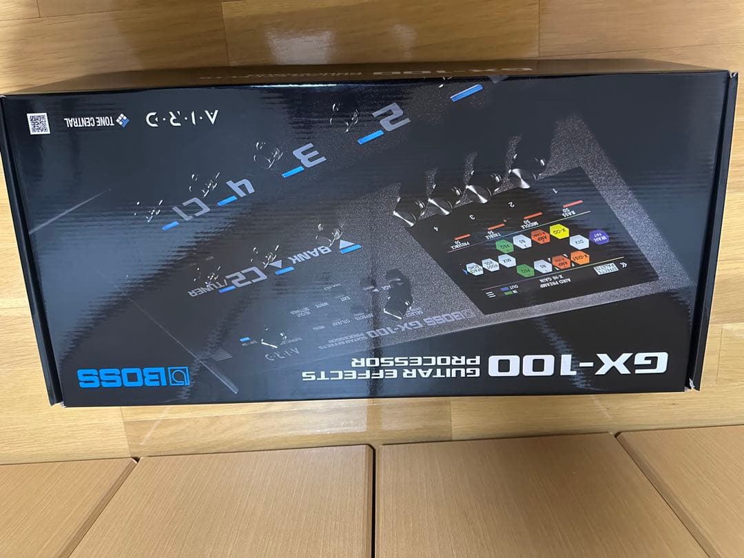 ギター BOSS GX-100 + Bluetooth Audio Adaptor