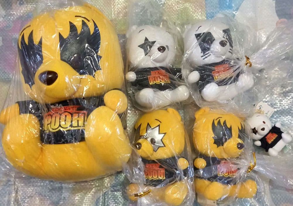 激レア★Disney ★BABYプー✖️KISSコラボぬいぐるみ★セット♪