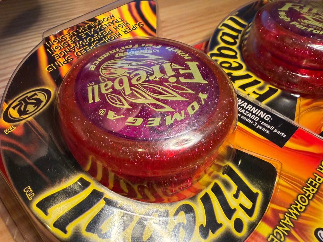 ヨーヨー　ファイヤーボール　スピンギア限定　ピンク　パープル　未開封2個セット