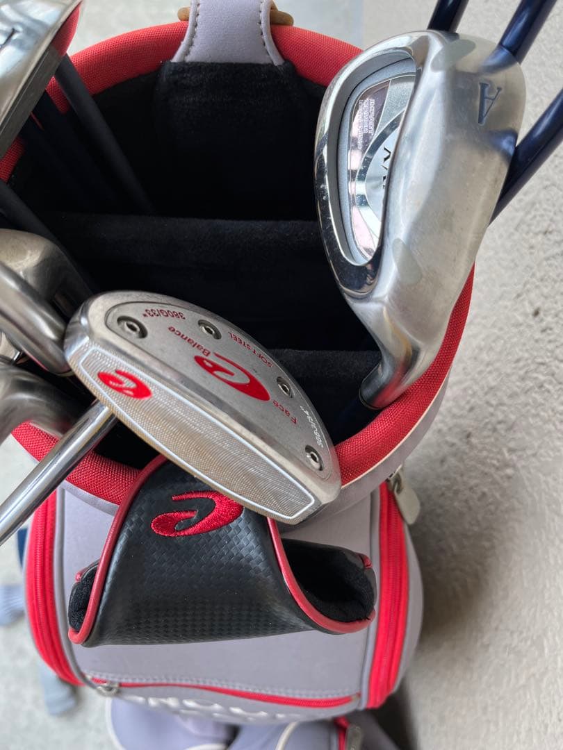 レディース！豪華XXIO等女性用ゴルフセット+稀少スヌーピキャディバッグ