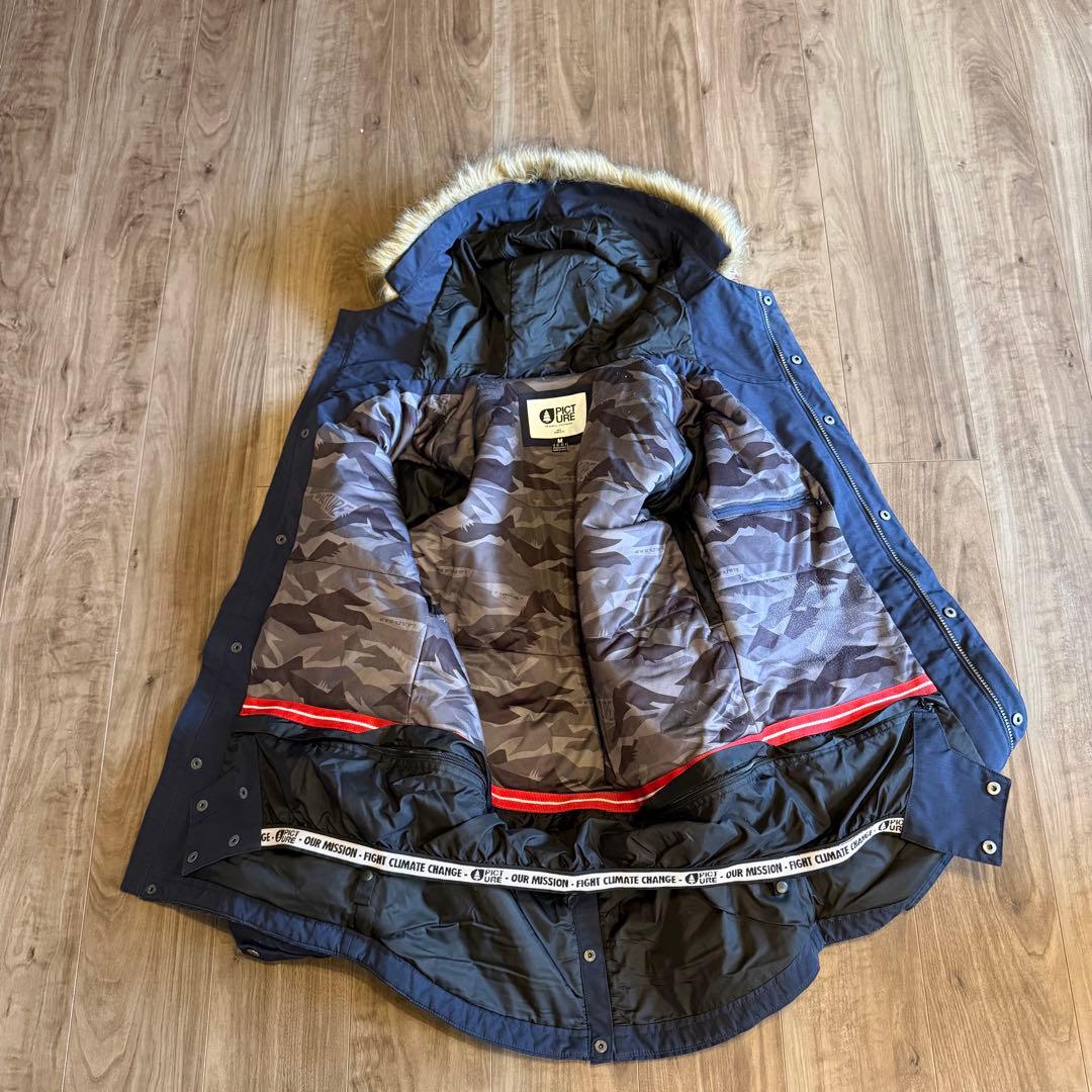 ピクチャーオーガニック ジャケット ネイビー Mサイズ ジャパンサイズ Lサイズ