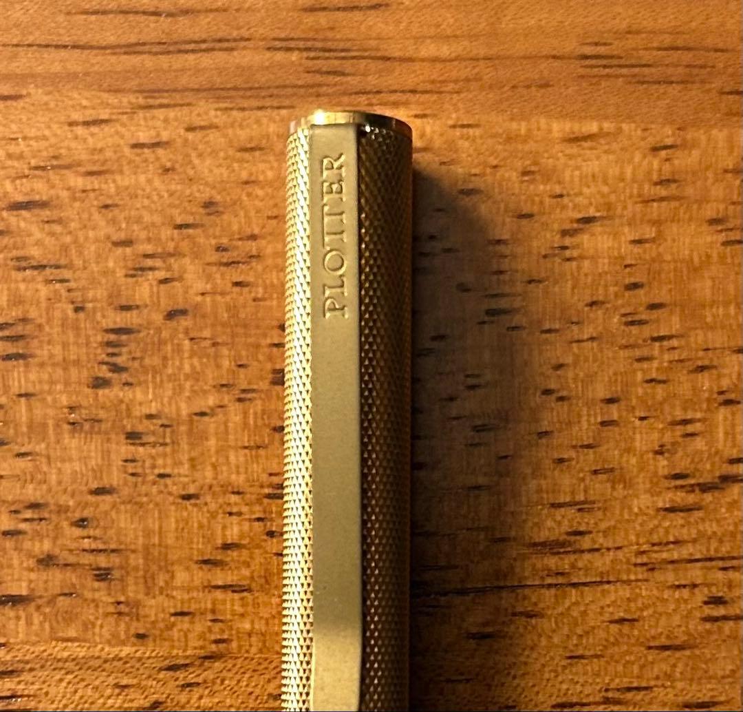 廃盤！PLOTTER ブラスゴールド シャープペンシル