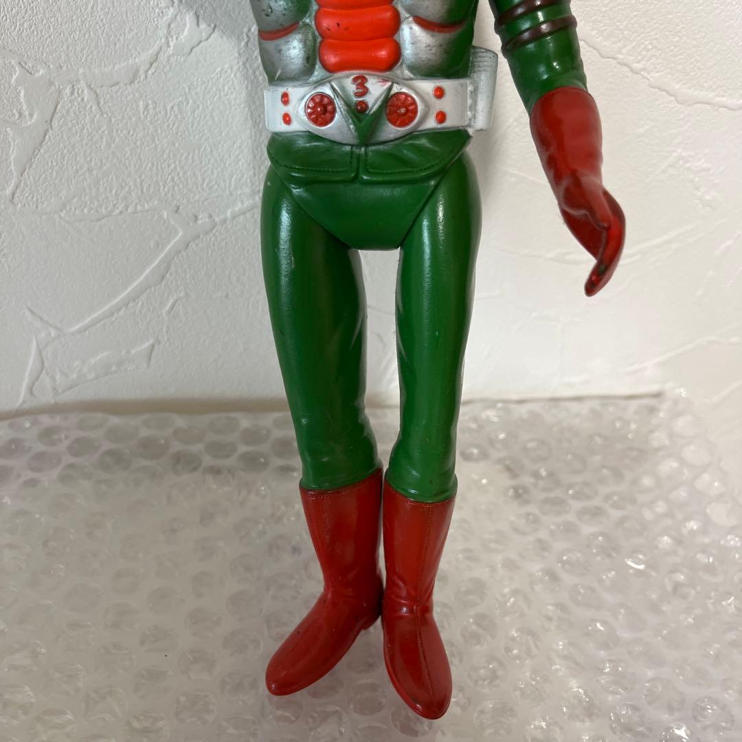 ⚠️レア　仮面ライダーV3 面取れ　ミドルサイズ　旧バンダイ