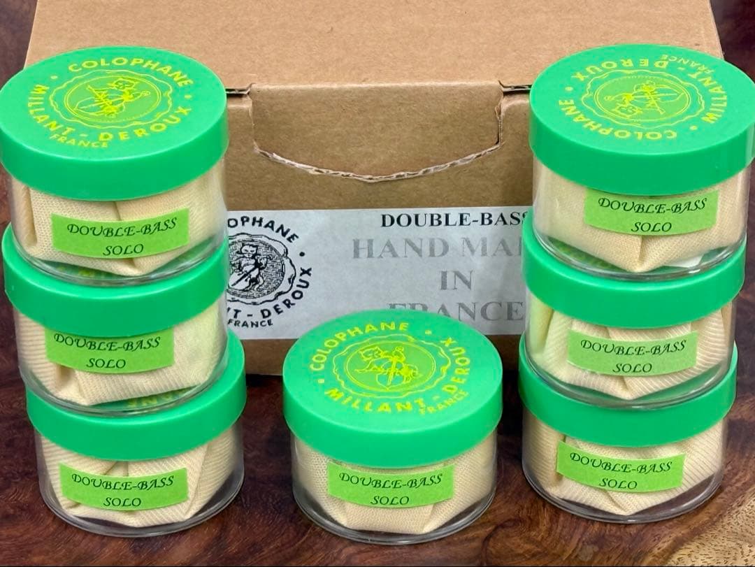 【新品】松脂 ミラン 黒猫（DOUBLE-BASS SOLO）まとめて7個！