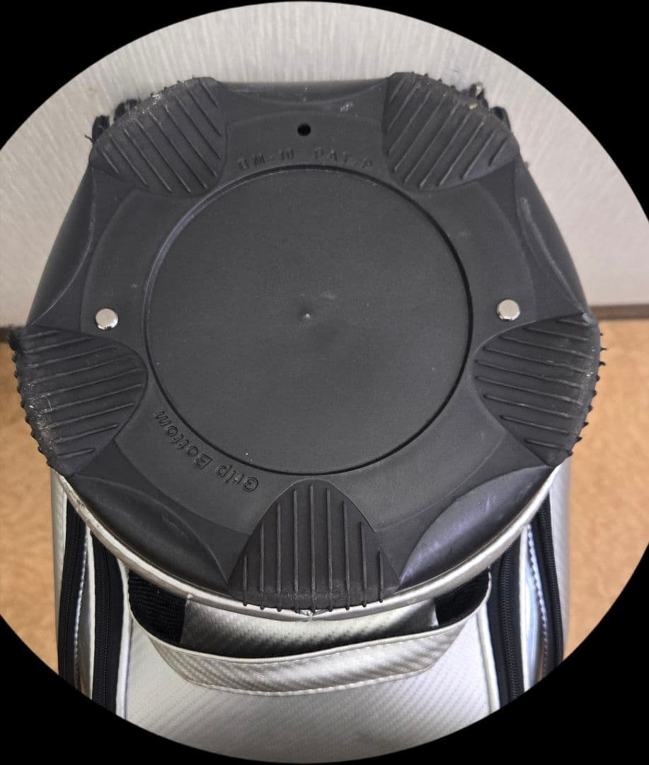 PING KARTEN キャディバッグ シルバー/ブラック