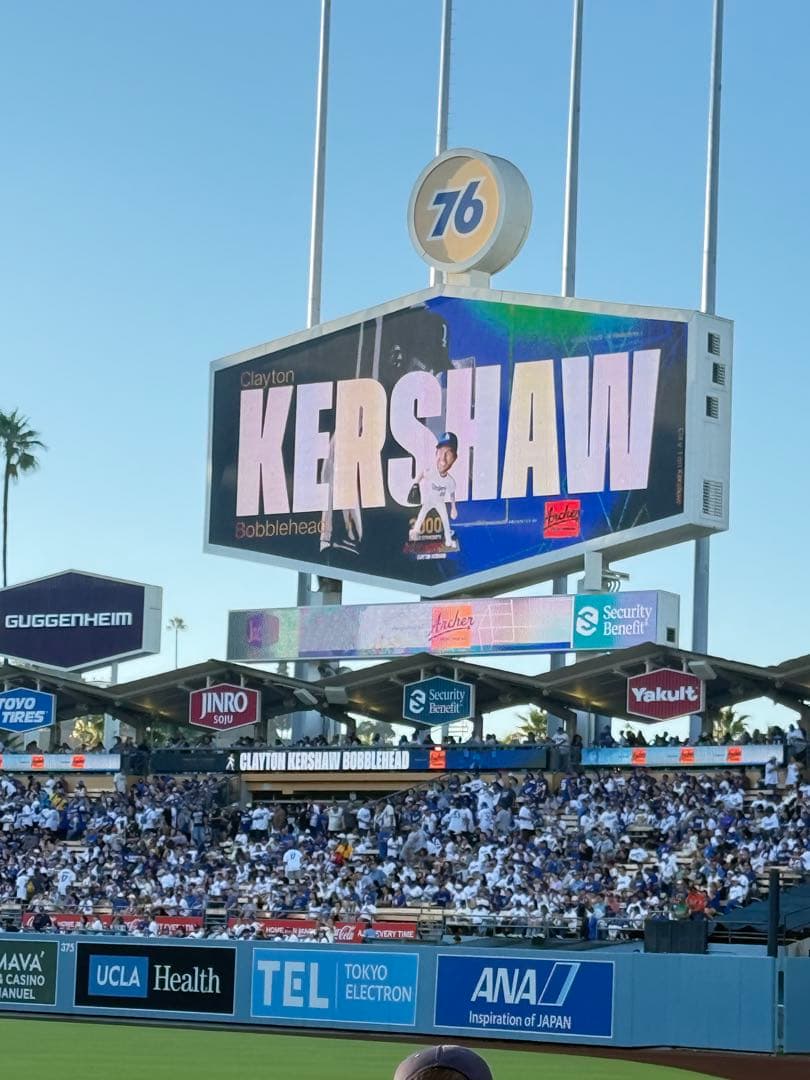 クレイトン・カーショー 3000奪三振 ボブルヘッド