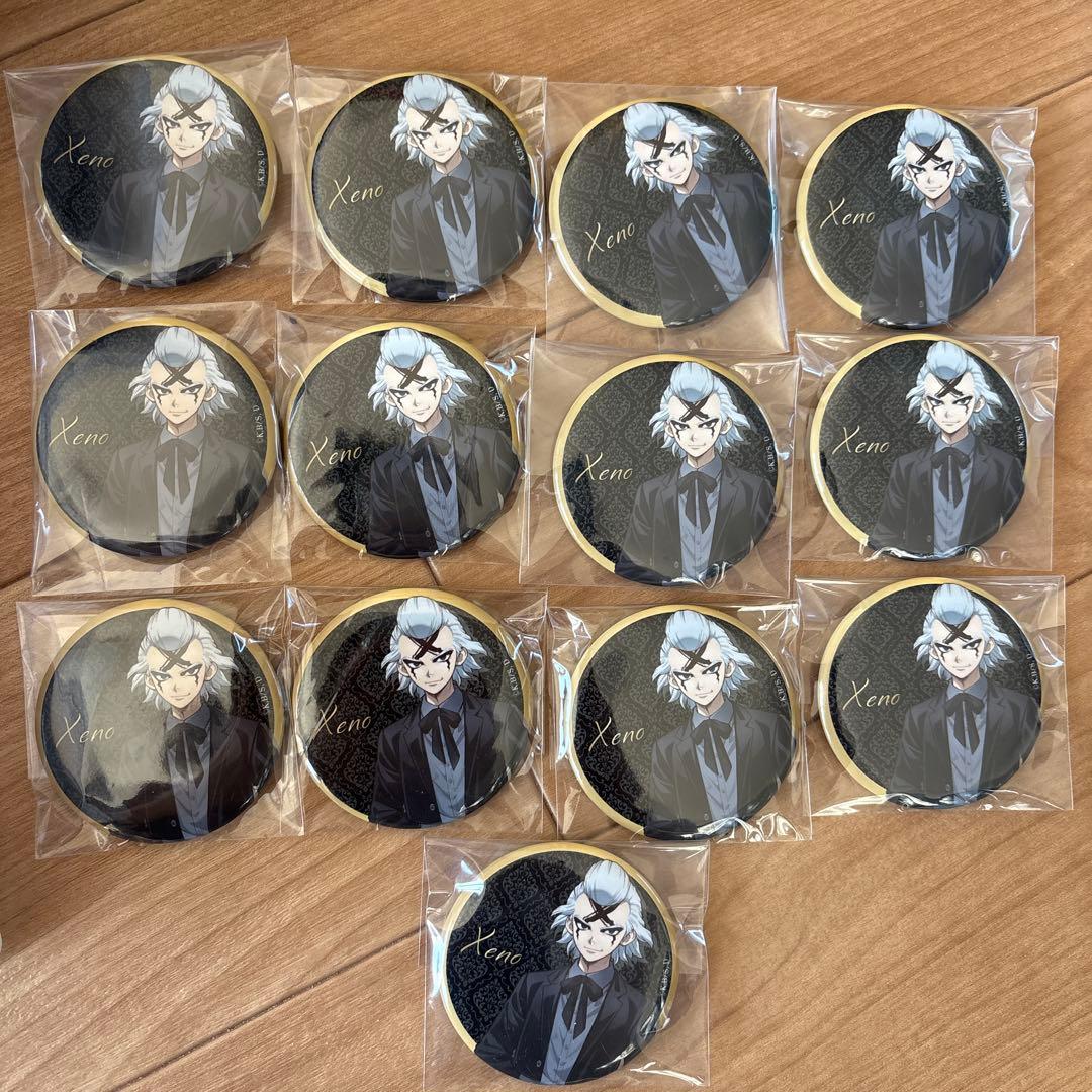 Dr.STONE ドクターストーン ゼノ 缶バッジ ブラックスーツ 13枚