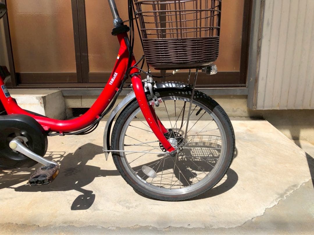 電動自転車　№4655 ヤマハ　パス　シオンユー　20インチ