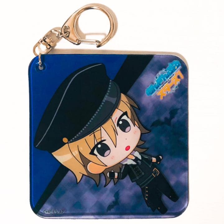 新品★あんスタ【UNDEAD】カラオケの鉄人★ふにふにコースター型ストラップ