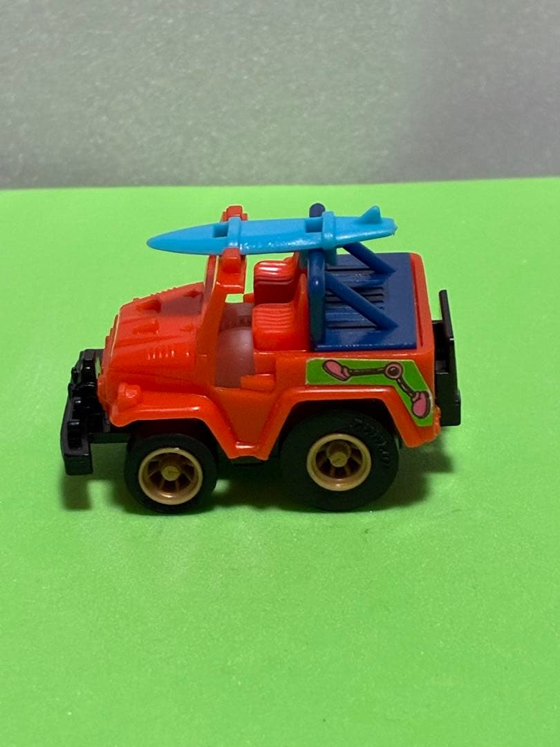 チョロQ、ランドクルーザー・オレンジ色