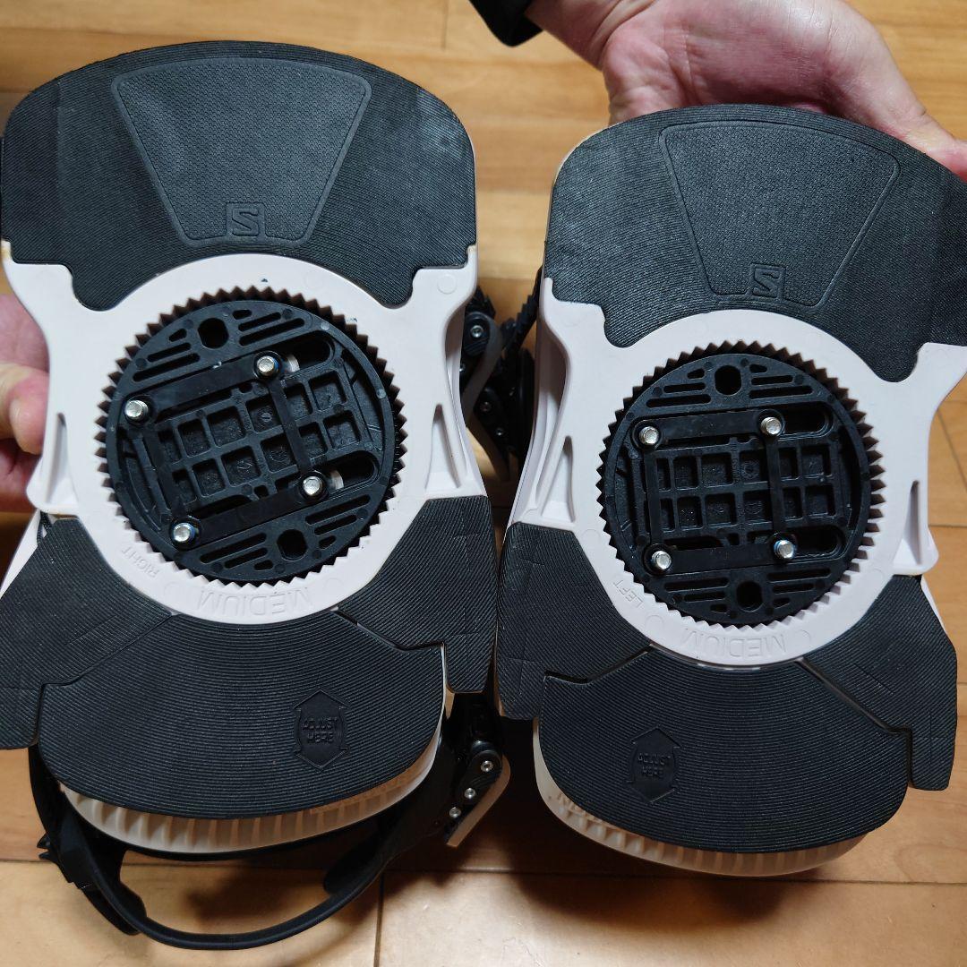 SALOMON HOLOGRAM スノーボードビンディング Lilac Ash