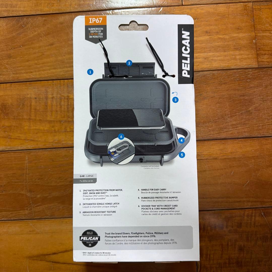 PELICAN G40 防水　防塵　ケース ブルー　青　米軍