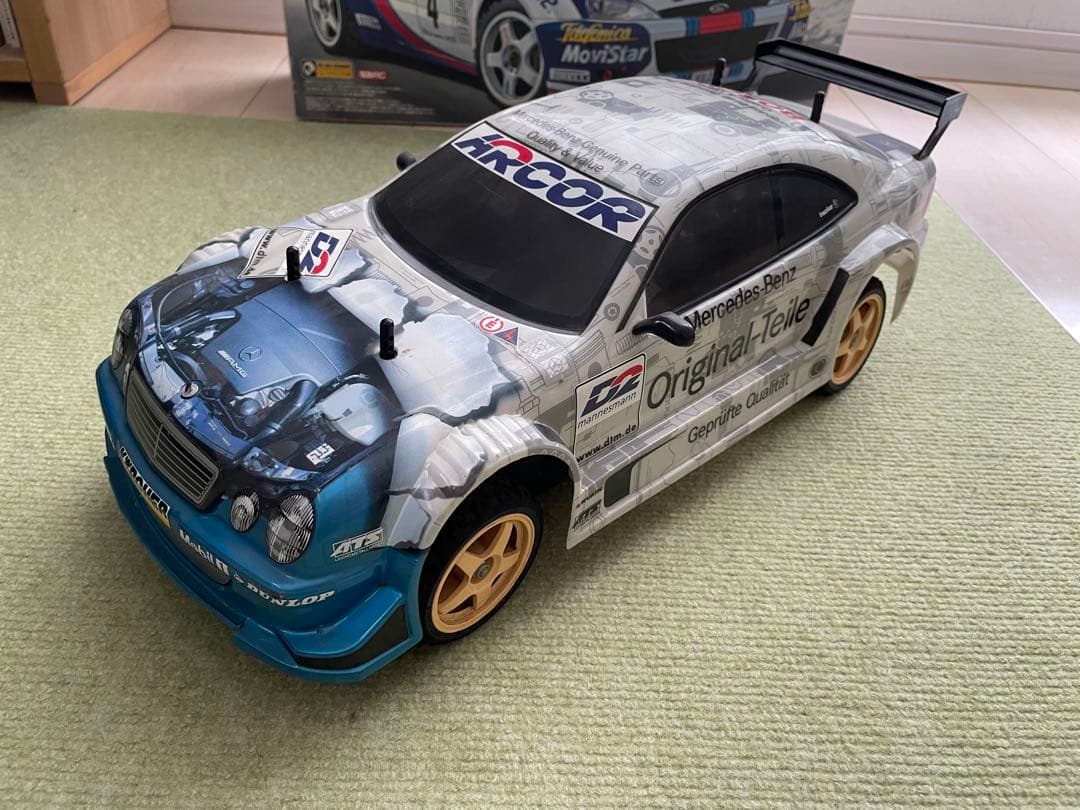 タミヤTB-01メルセデス&フォードフォーカスRS WRC01