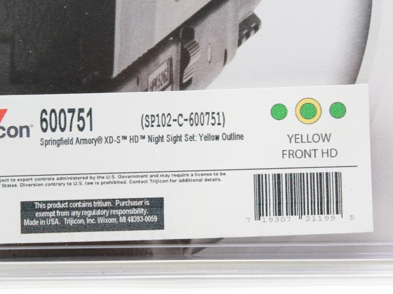 Trijicon HD Night Sight ■トリジコン ナイトサイト