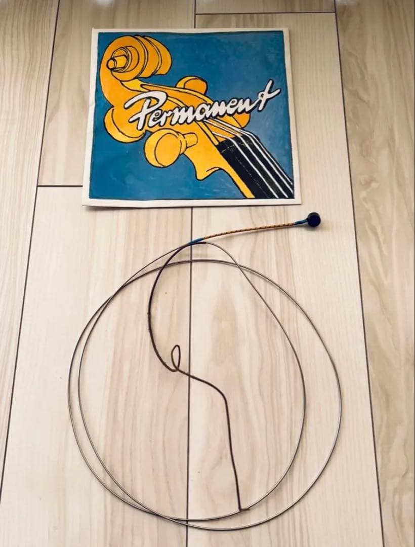 Pirastro Permanentコントラバス弦パーマネントG弦D弦2本セット