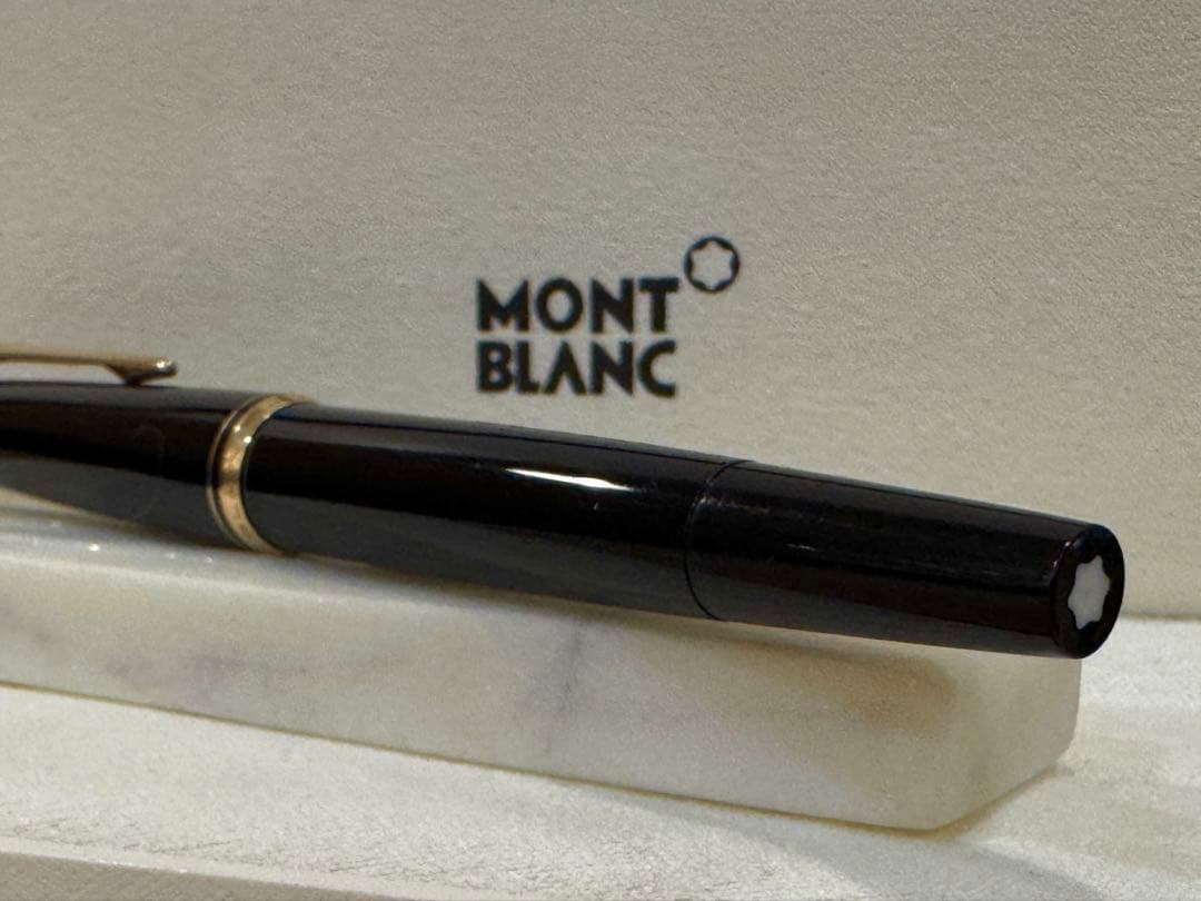 【極美品】モンブラン NO22万年筆 1960s ブラック　F細字 モンブラン②