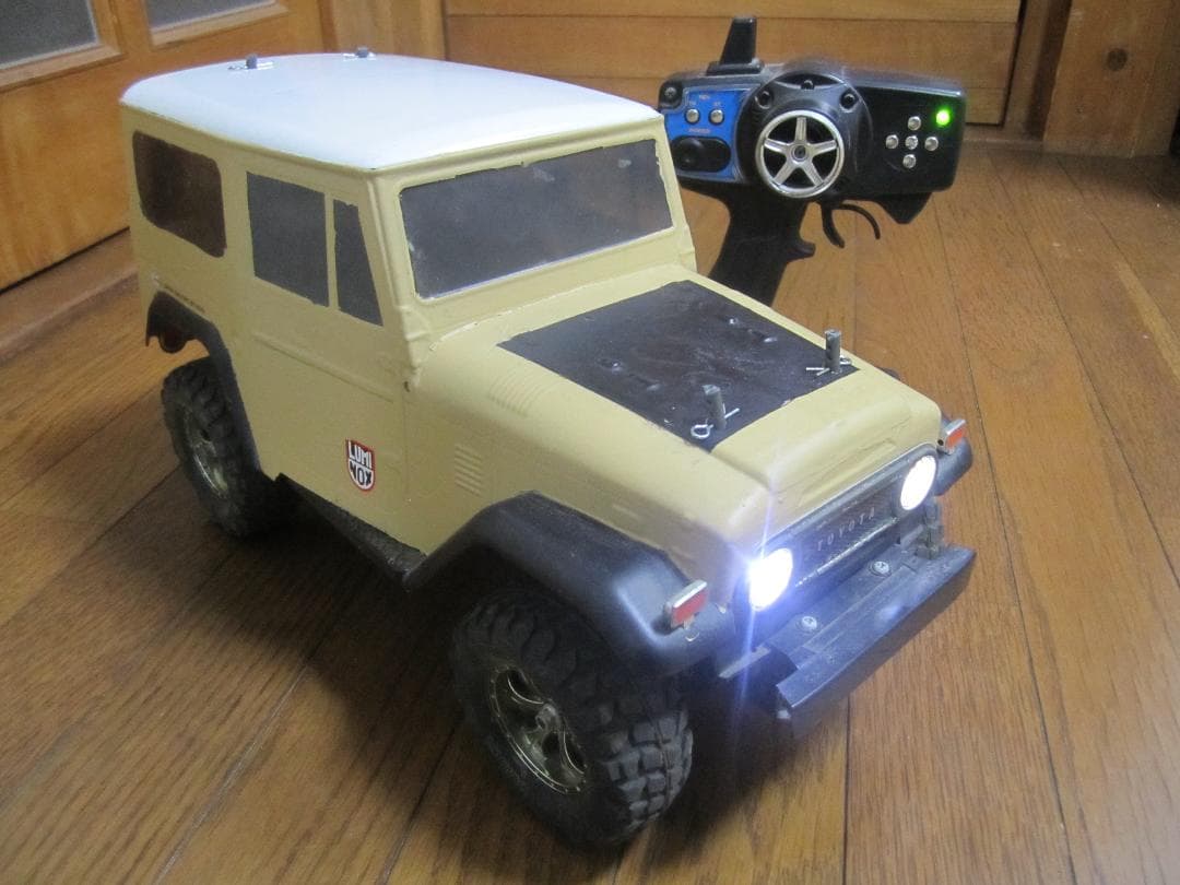 完全動作 1/10 CC01 トヨタ ランドクルーザー40 ブラックスペシャル改