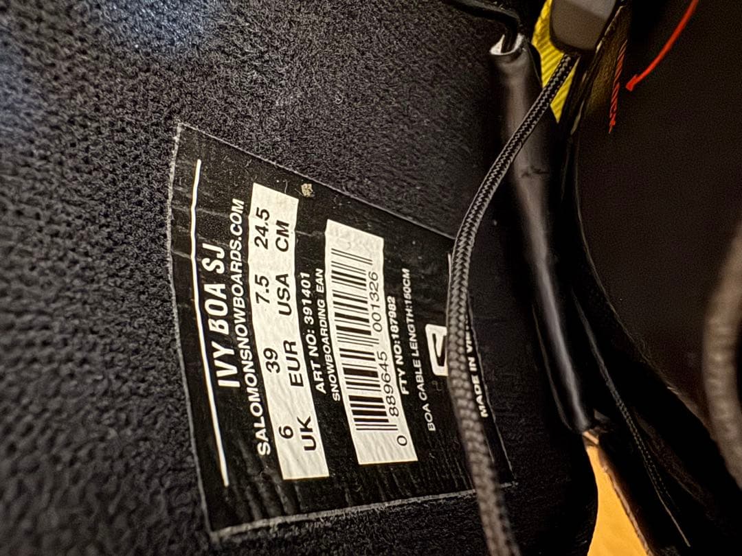 Salomon Ivy BOA SJ スノーボードブーツ