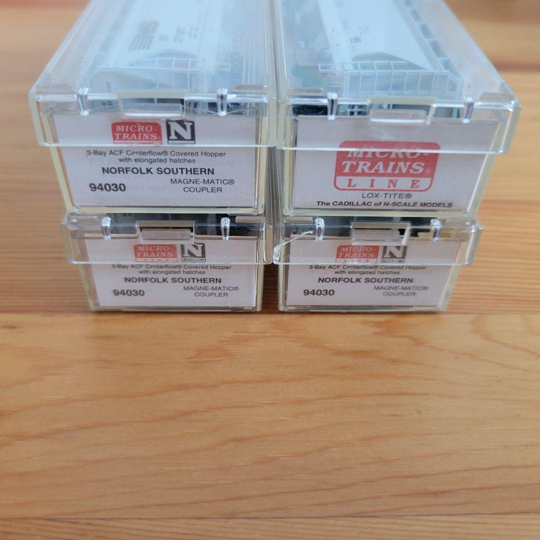 マイクロトレインズ　外国貨車4両セット