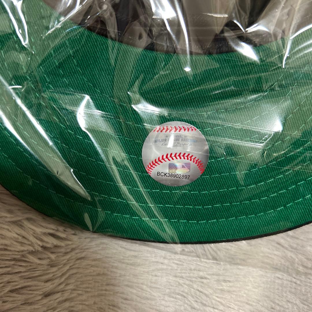 新品未使用 7 5/8 60.6cm刺繍サイン付き 大谷翔平ドジャース キャップ