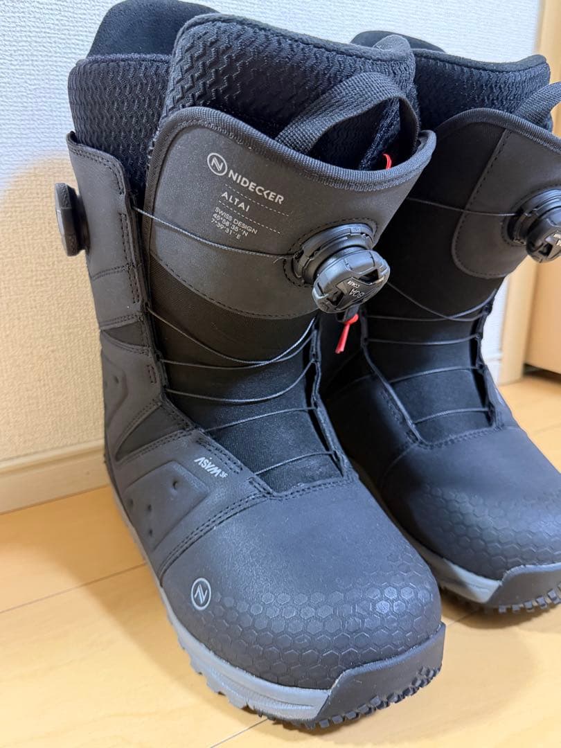 極美品 NIDECKER ALTAI スノーボードブーツ BLACK 28㎝