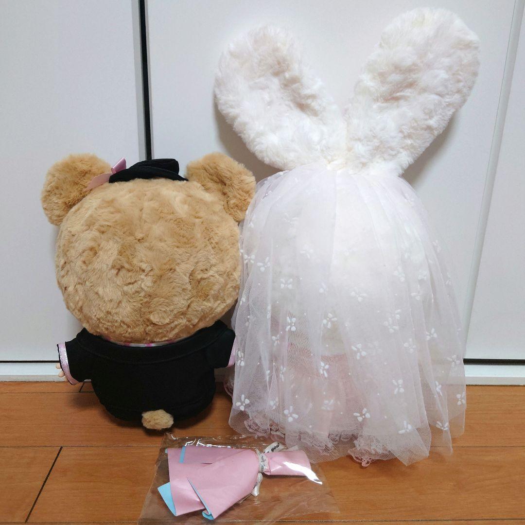 【最終値下げ！】Babythree　400%　ウェディング　白兎夫婦