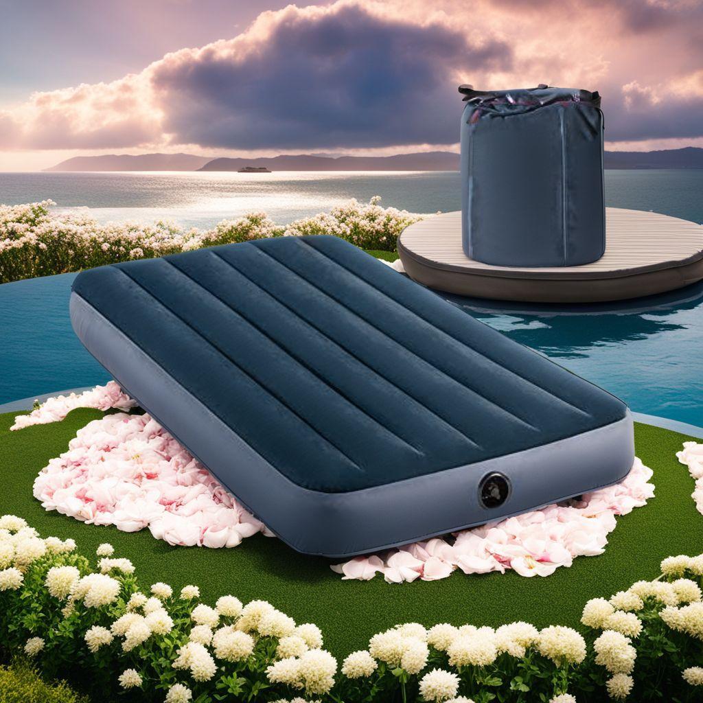 防水加工 エアーベッド シングル 約191×99×25cm