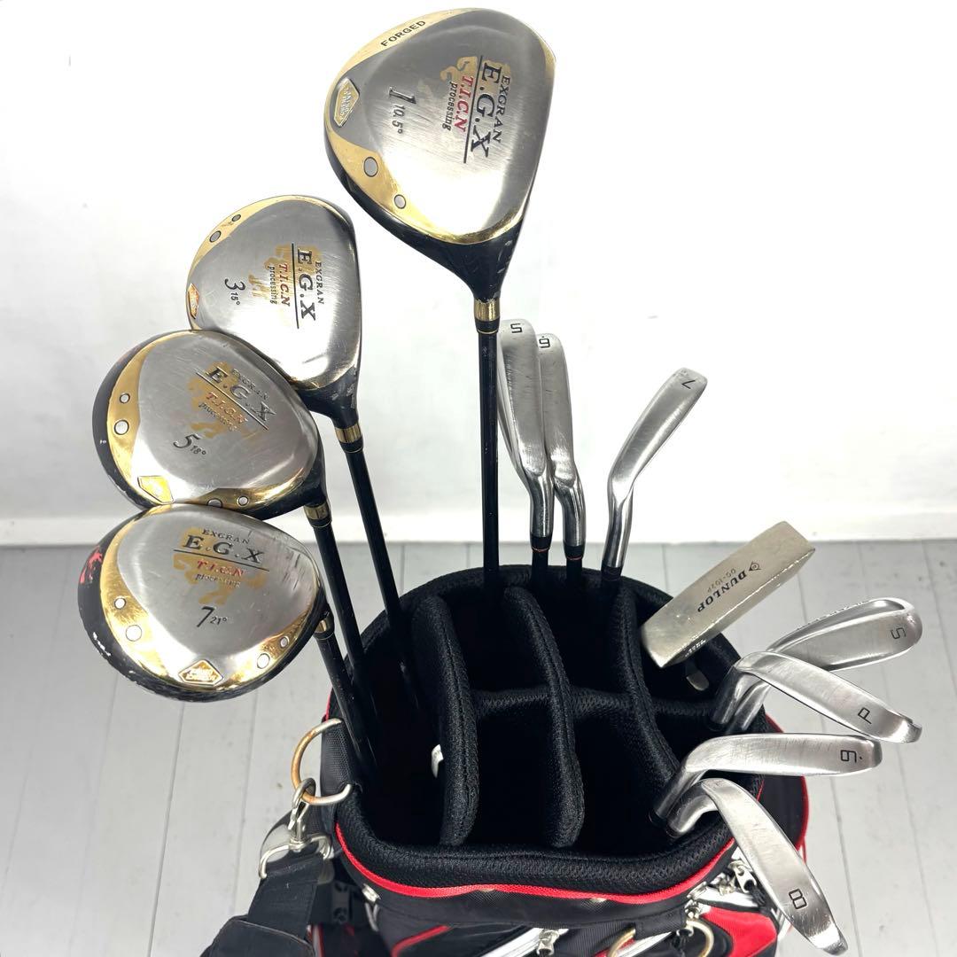 本格派 メンズゴルフクラブ 12本 フルセット ゴルフセット 初心者向 お試し