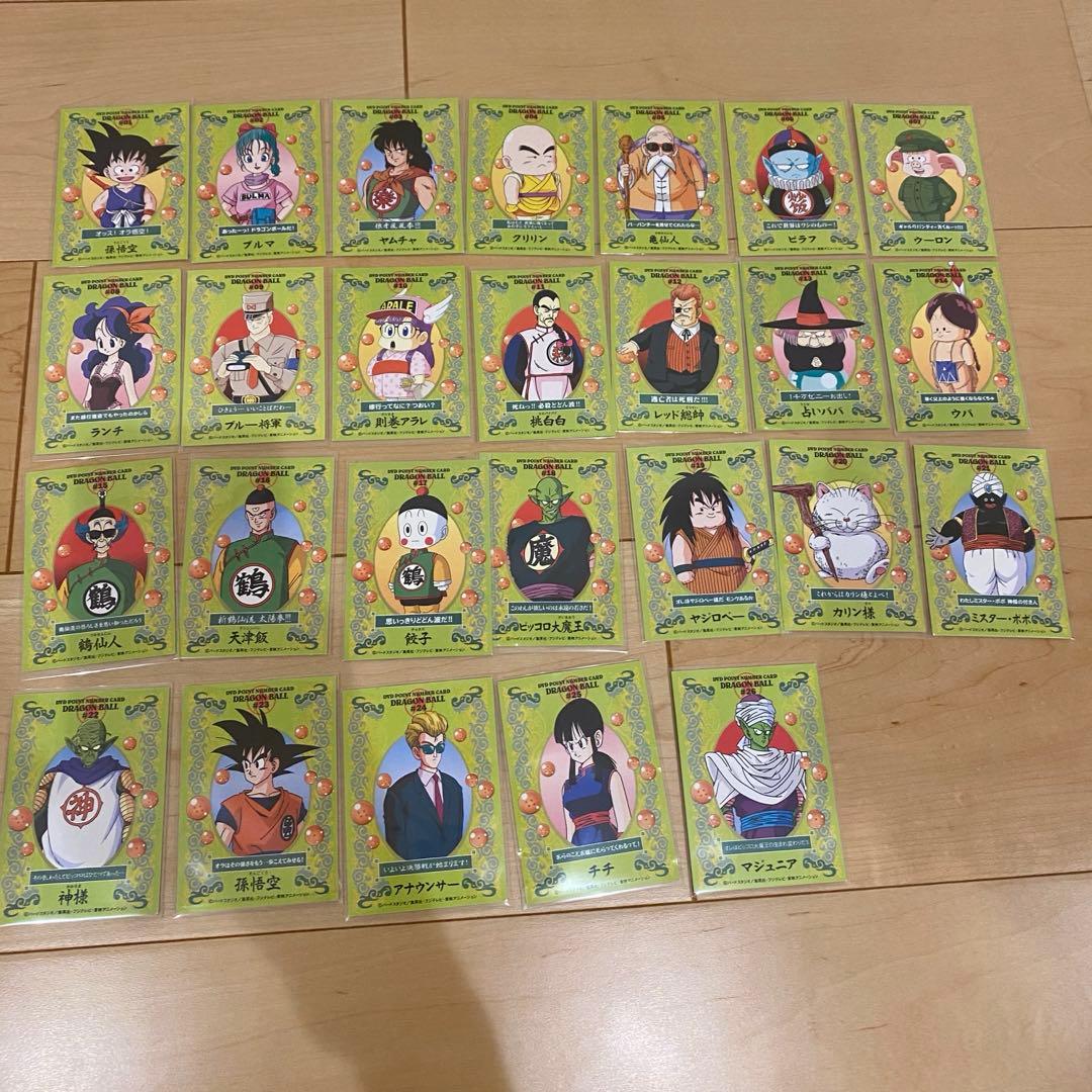 ドラゴンボール DVD購入特典 ポイントナンバーカード