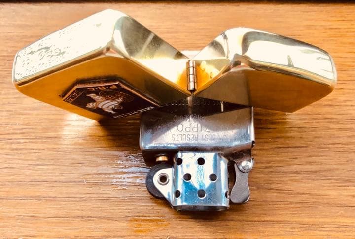 ◆ミシュラン◆真鍮ブラス製◆エナメル七宝製1941モデル♦︎ゴールド金色4バレル