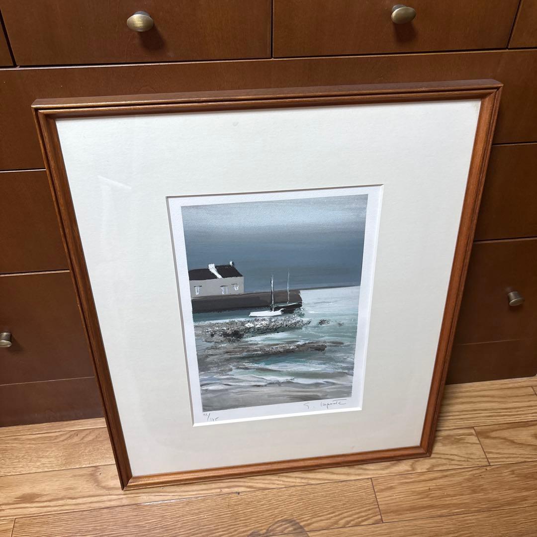 ジョルジュ・ラポルト 「ル・ビビエ」 リトグラフ