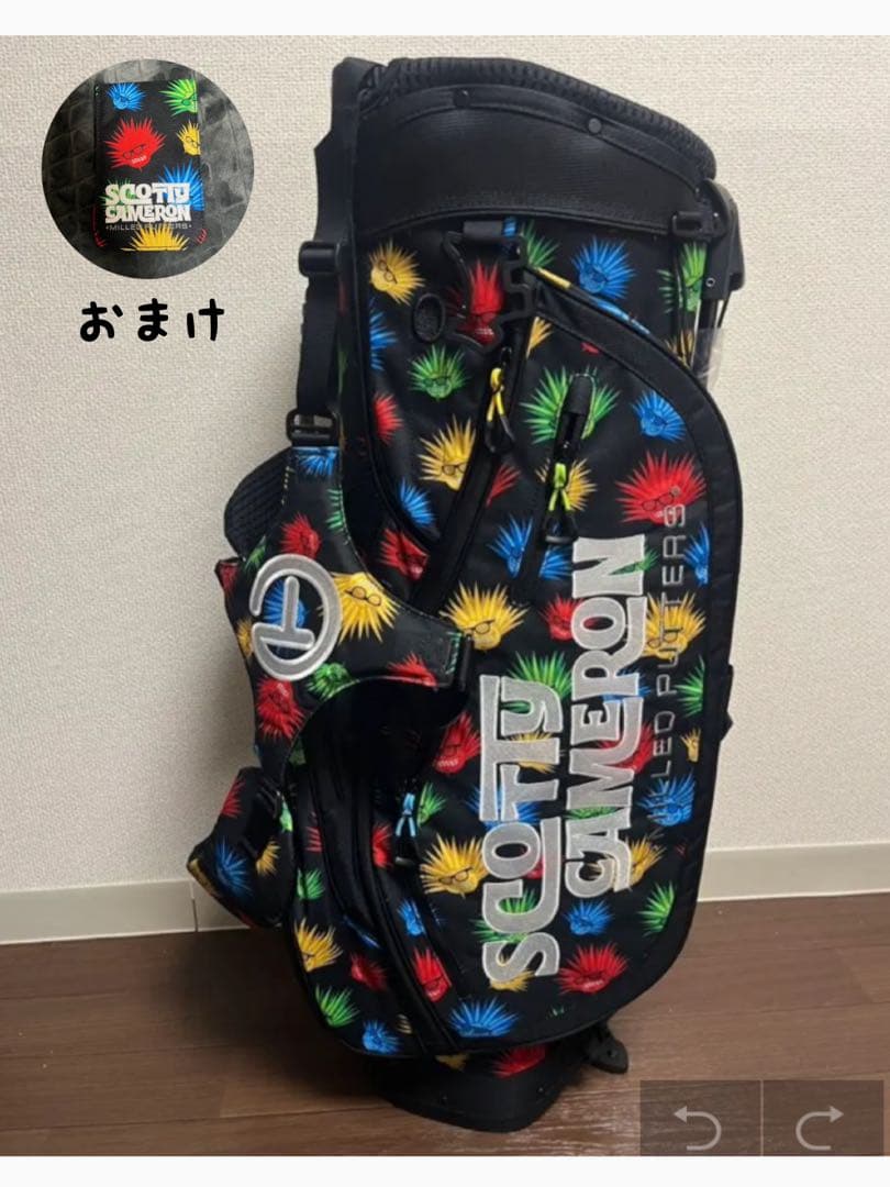 SCOTTY CAMERON サークルT アガベマンキャディバック　おまけ付き