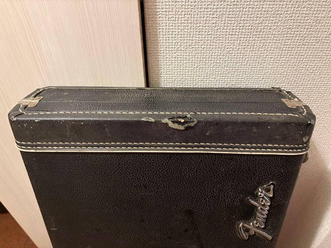 60〜70年代フェンダージャズベプレベ用ブラックトーレックスケース　Fender