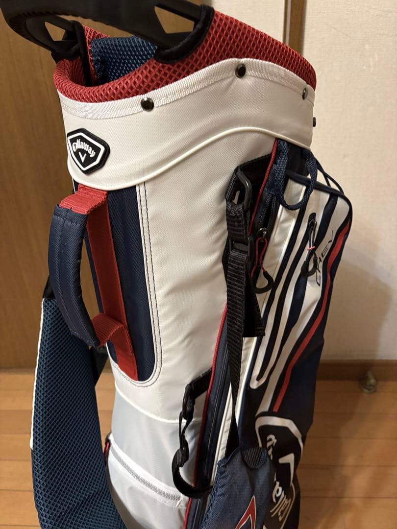 使用感小　完売　キャロウェイ　スタンド　トリコロール　軽量　ユニセックス