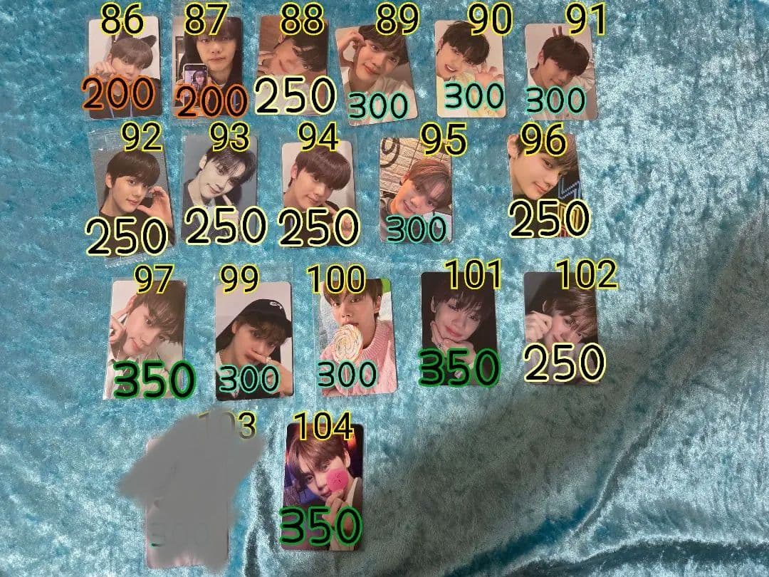 ZEROBASEONE ZB1 ゼベワン　トレカ　セット　まとめ売り　特典