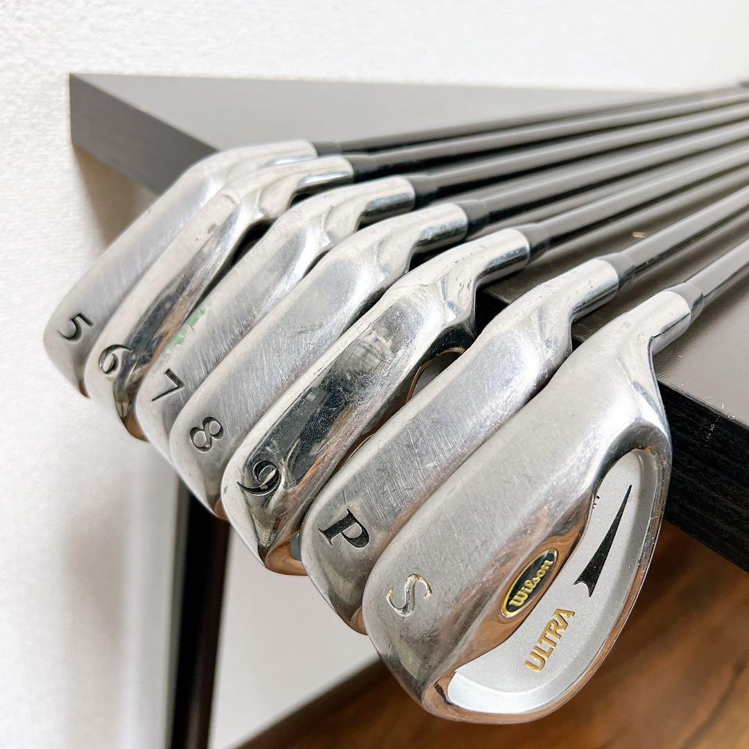 豪華フルセット ウィルソン ULTRA EZ メンズ ゴルフセット カーボン R