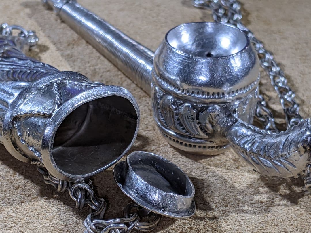 Silver Pipe＆Ashtray チェーン set