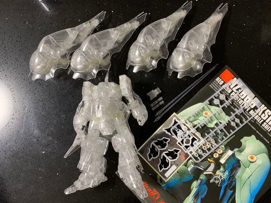 当選品　HG 1/144 クシャトリヤ　メモリアルクリア