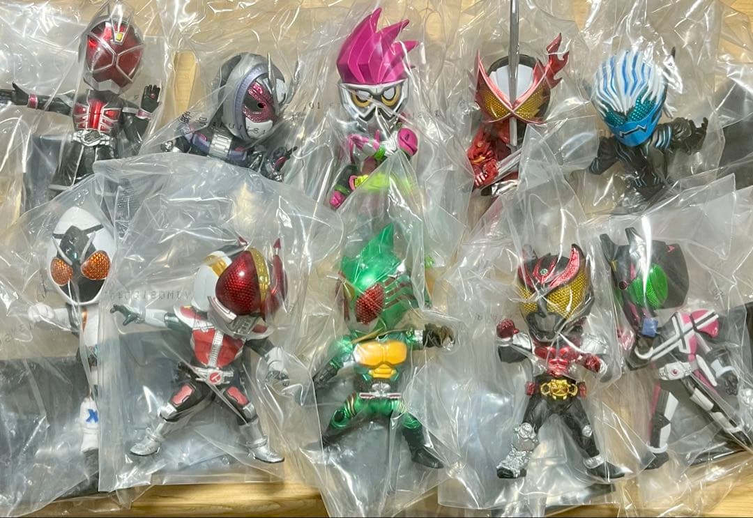 仮面ライダー 50th deforme-x 一番くじ 未開封10体デフォルメクス