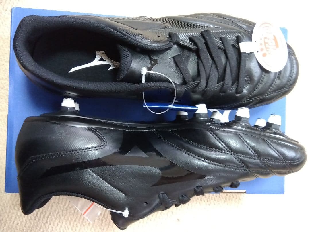 ラグビースパイク／27.0／黒×黒／R1GA200100／新品・未使用品