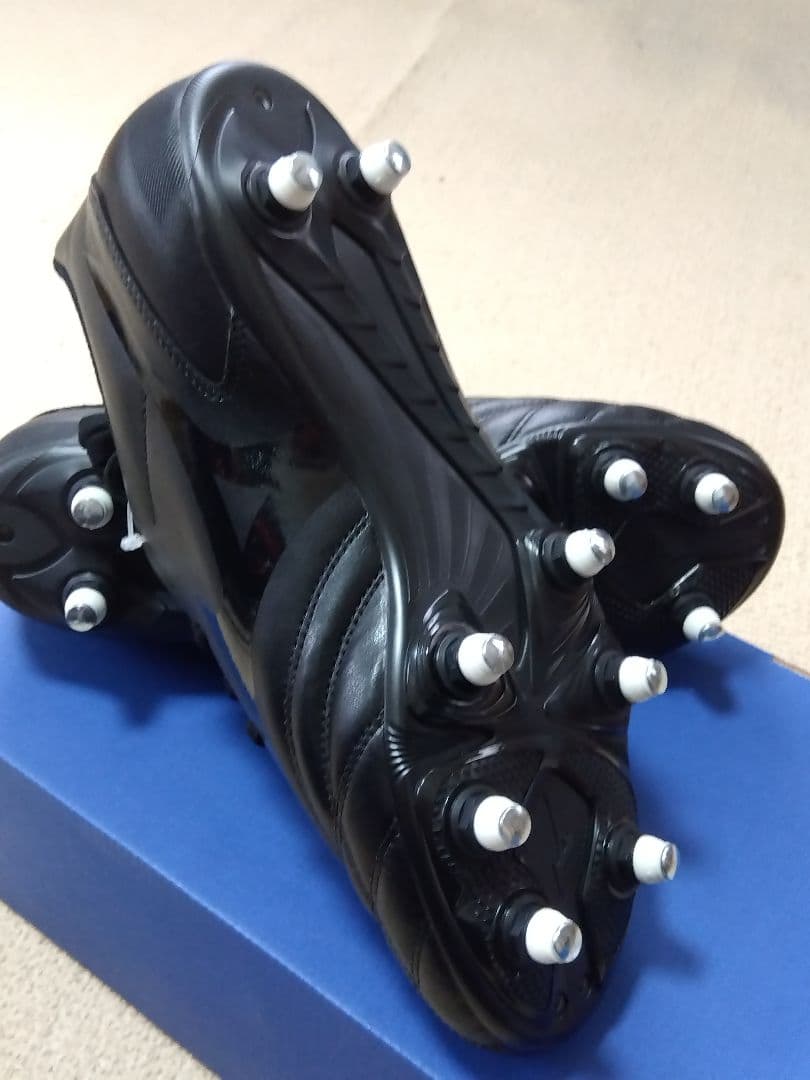 ラグビースパイク／27.0／黒×黒／R1GA200100／新品・未使用品