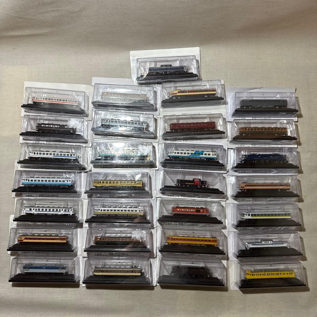 アシェット 国産鉄道コレクション 29両セット まとめ売り 電車 プラモ 模型