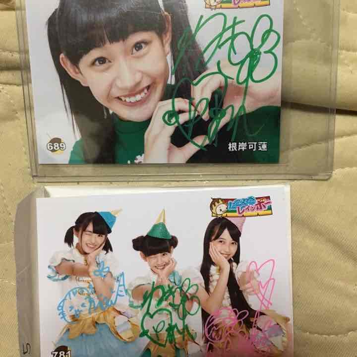 (追加しました4枚目)スタダ 生写真サイン