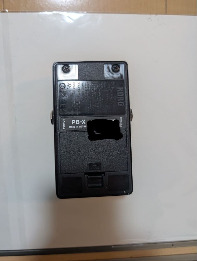 KORG　Pitchblack X チューナー（箱無し、本体のみ）