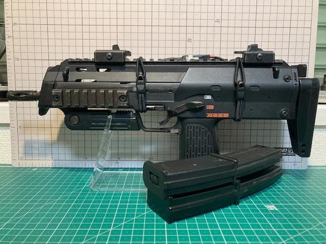 [FET搭載,調整済み] 東京マルイ MP7 リポバッテリー対応外付け仕様