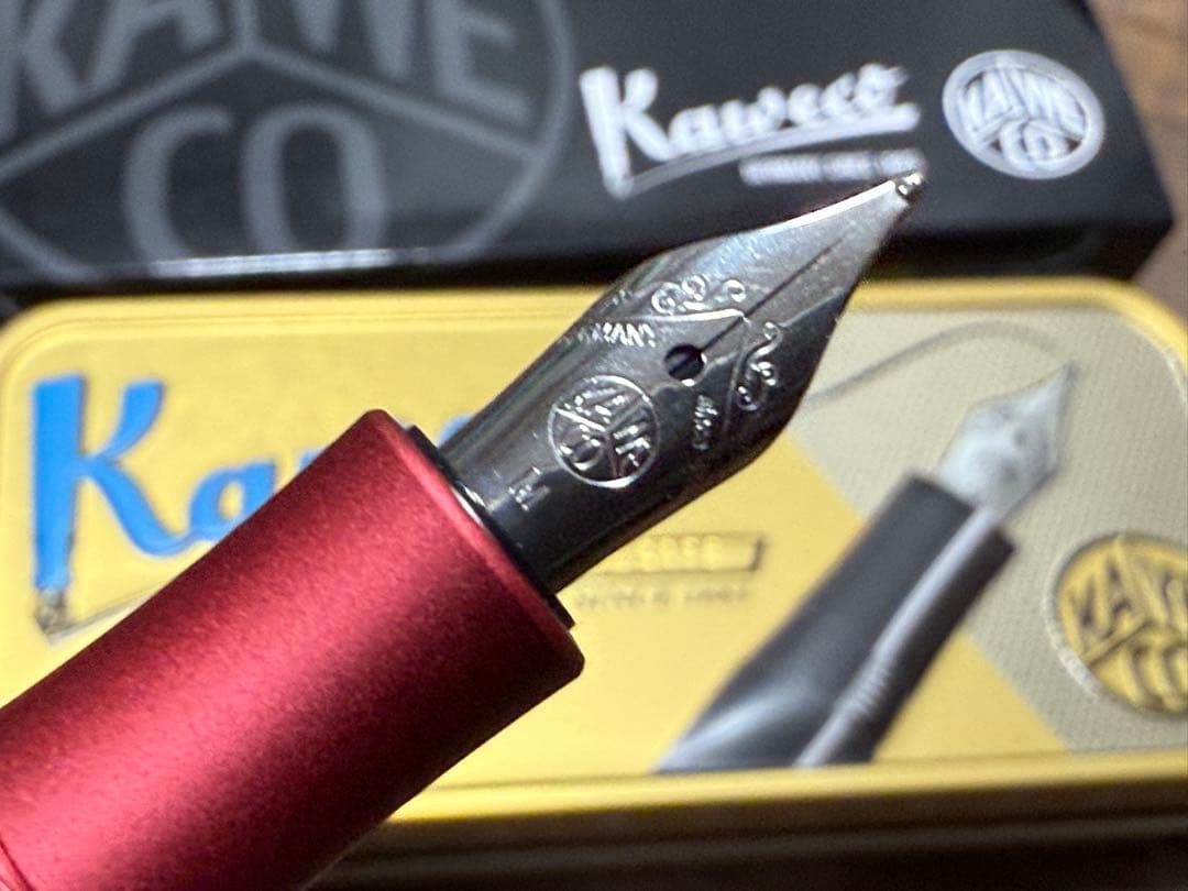 Kaweco AC sport 万年筆 赤