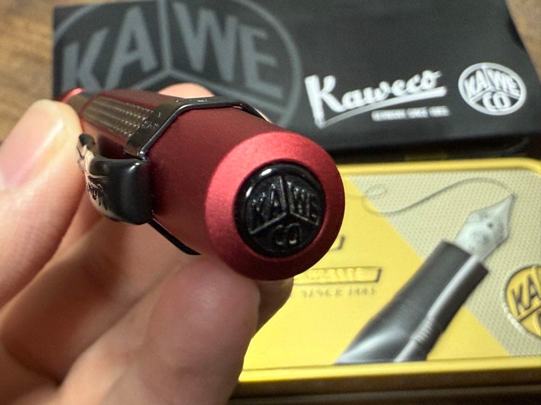 Kaweco AC sport 万年筆 赤